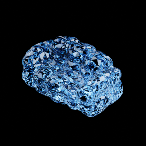 Bread sofa material edit: glacier blue