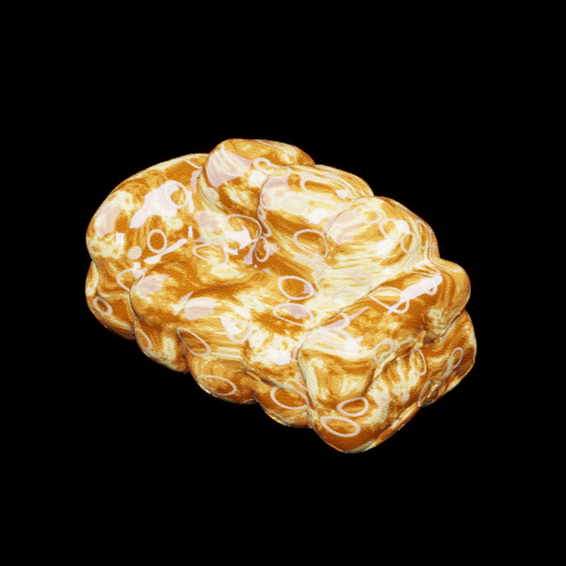 Bread sofa material edit: citrus bubble resin